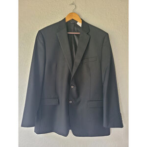 Lauren Ralph Lauren Blazer Men’s 44R 100% Wool Black 2 Button Jacket Sport Coat